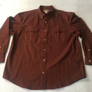 #99 DULUTH TRADING CO Mens XL western rugged Long Sleeve Button Up Shirt